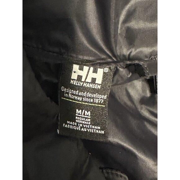 Helly Hansen LIFALOFT Insulator Vest Men MEDIUM Lightweight Quilted Black Puffer - Picture 8 of 8